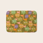 Suspicious Garden #1 Bath Mat Gallery Image 1