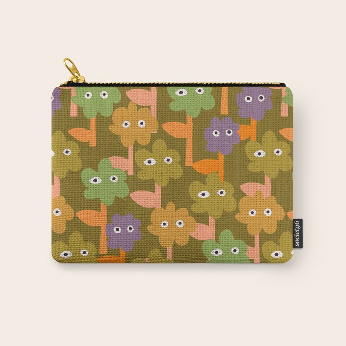 Suspicious Garden #1 Carry All Pouch Gallery Image 1