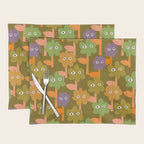 Suspicious Garden #1 Placemat Gallery Image 1