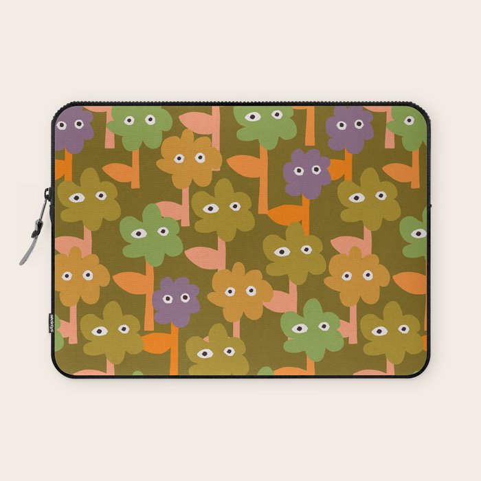 Suspicious Garden #1 Laptop Sleeve Gallery Image 1
