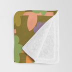 Suspicious Garden #1 Throw Blanket Gallery Image 3