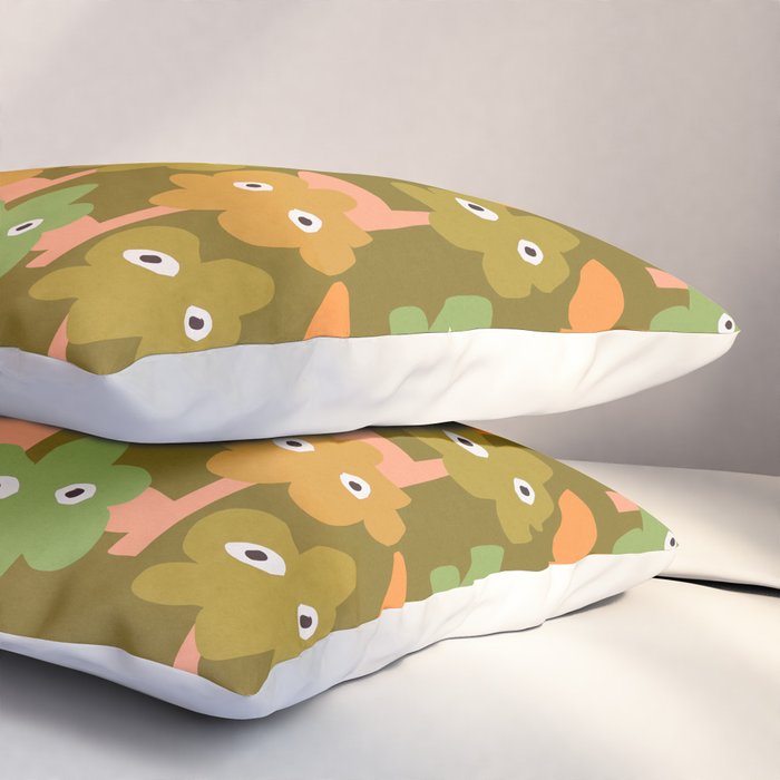 Suspicious Garden #1 Pillow Sham Gallery Image 3