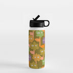 Suspicious Garden #1 Water Bottle Gallery Image 1