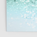 Aqua Seafoam Ocean Glitter #1 (Faux Glitter) #shiny #pastel #decor #art #society6 Poster Gallery Image 3