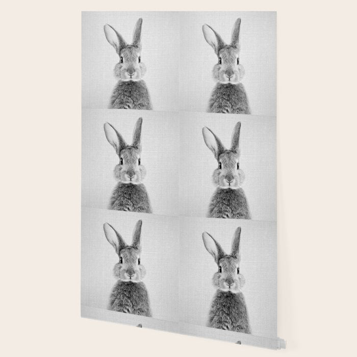 Rabbit - Black & White Wallpaper Gallery Image 2