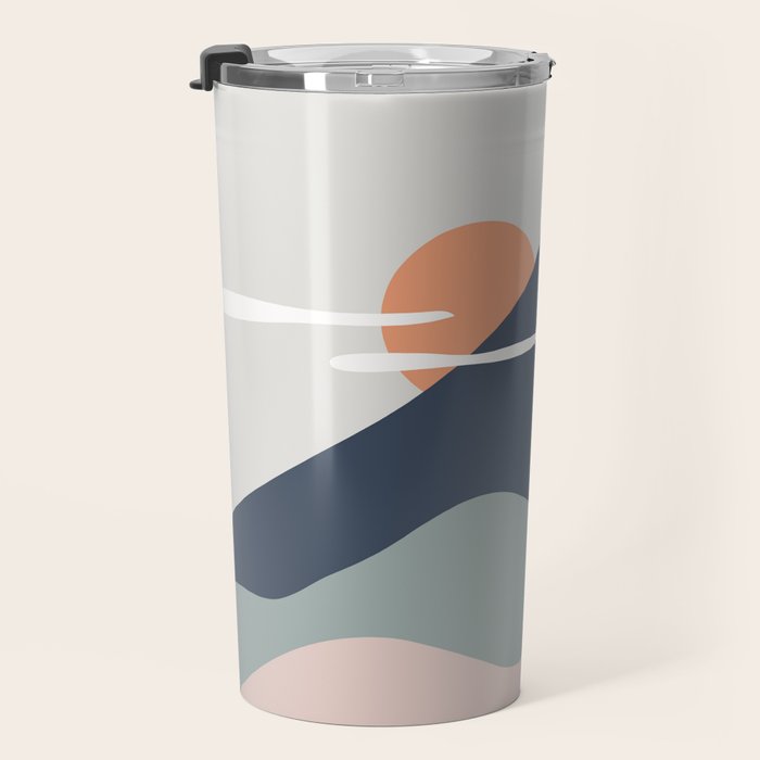 Cat Landscape 21 Travel Mug Gallery Image 3