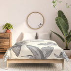 great blue herons pearl Comforter Gallery Image 3