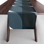 Almond Shapes Pattern V Table Runner Gallery Image 1