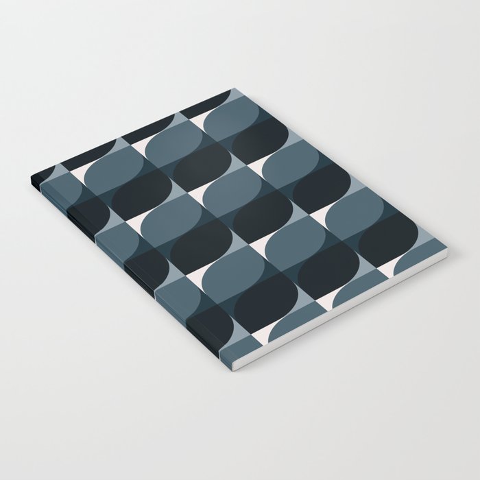 Almond Shapes Pattern V Notebook Gallery Image 2