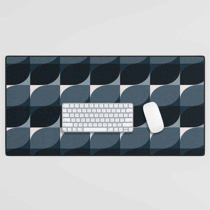 Almond Shapes Pattern V Desk Mat Gallery Image 1