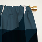 Almond Shapes Pattern V Window Curtain Gallery Image 2