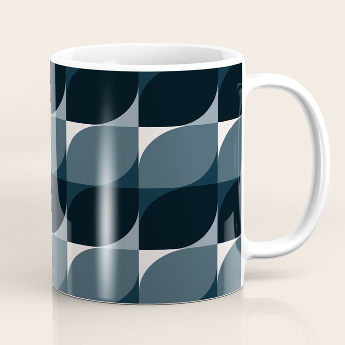 Almond Shapes Pattern V Coffee Mug Gallery Image 1