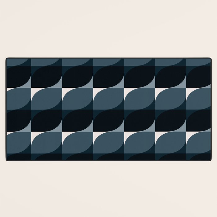 Almond Shapes Pattern V Desk Mat Gallery Image 3