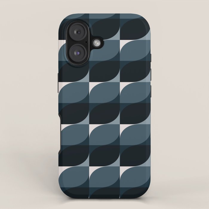 Almond Shapes Pattern V iPhone Case Gallery Image 1