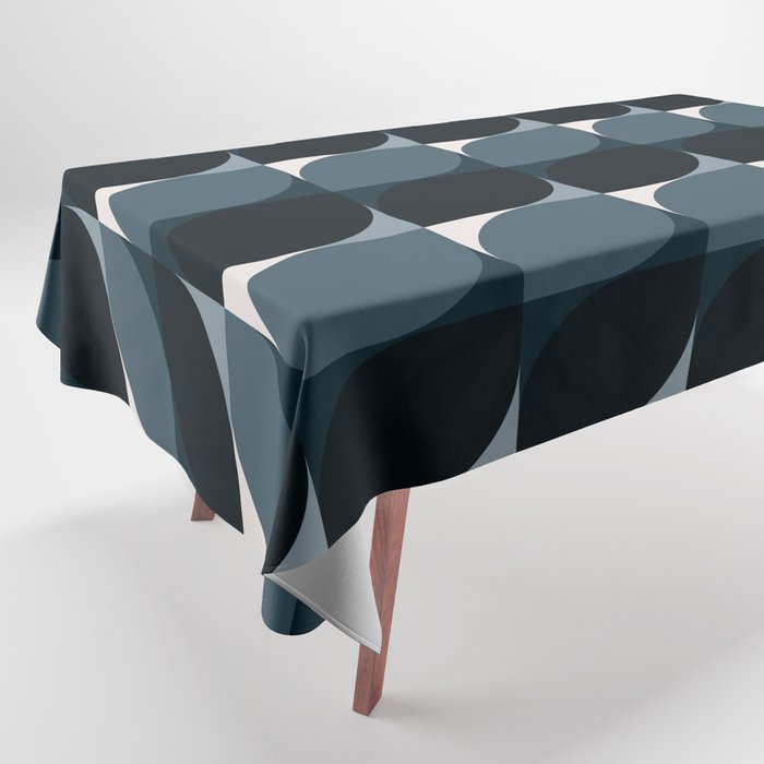 Almond Shapes Pattern V Tablecloth Gallery Image 1