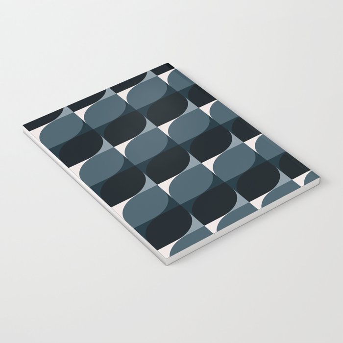 Almond Shapes Pattern V Notebook Gallery Image 3
