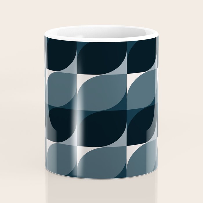 Almond Shapes Pattern V Coffee Mug Gallery Image 4