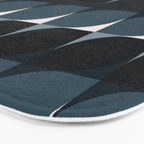 Almond Shapes Pattern V Bath Mat Gallery Image 3
