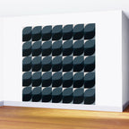 Almond Shapes Pattern V Wall Mural Gallery Image 2