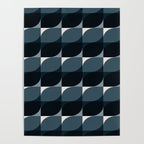 Almond Shapes Pattern V Poster Gallery Image 4