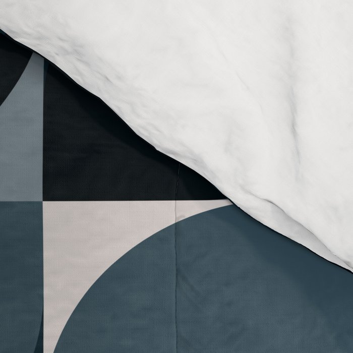 Almond Shapes Pattern V Comforter Gallery Image 4