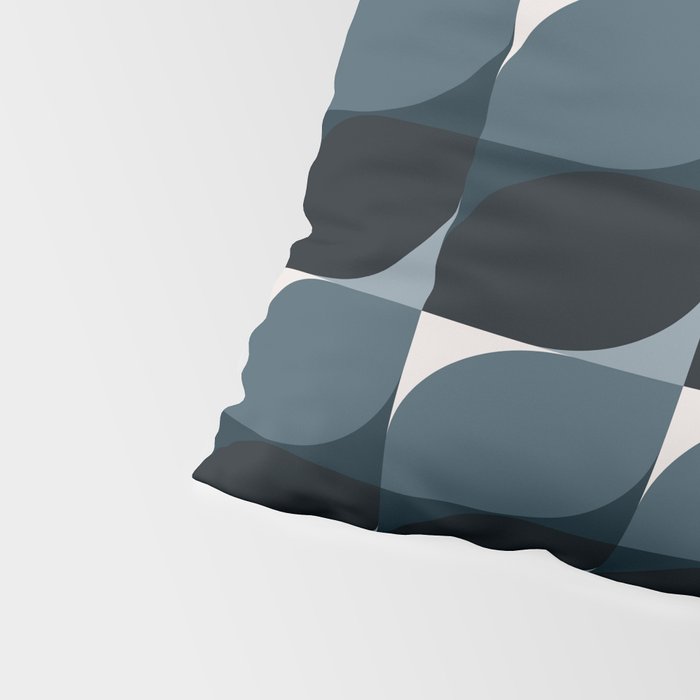 Almond Shapes Pattern V Pillow Sham Gallery Image 4