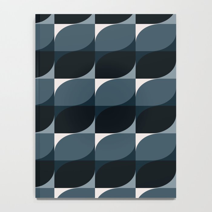 Almond Shapes Pattern V Notebook Gallery Image 4