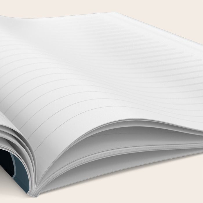 Almond Shapes Pattern V Notebook Gallery Image 2
