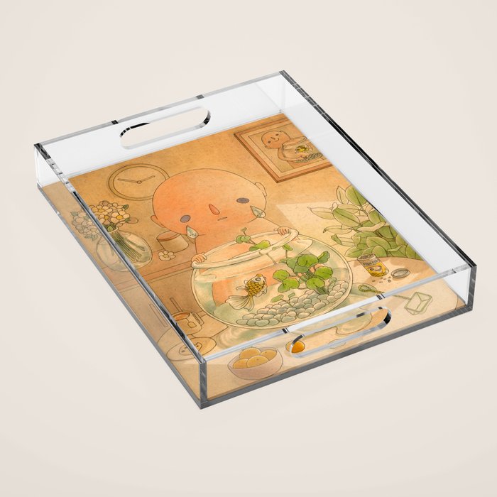 One Last Swirl Acrylic Tray Gallery Image 1