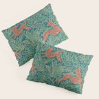 Jungle Fawn and Cat Pillow Sham Gallery Image 3