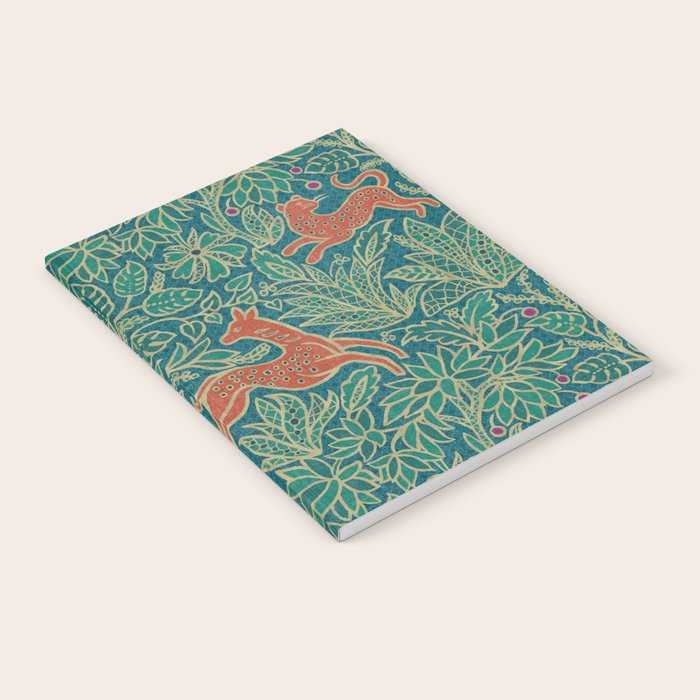 Jungle Fawn and Cat Notebook Gallery Image 1