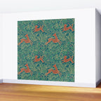 Jungle Fawn and Cat Wall Mural Gallery Image 2