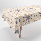 Pink Circular Nature Tiles PB Tablecloth Gallery Image 1