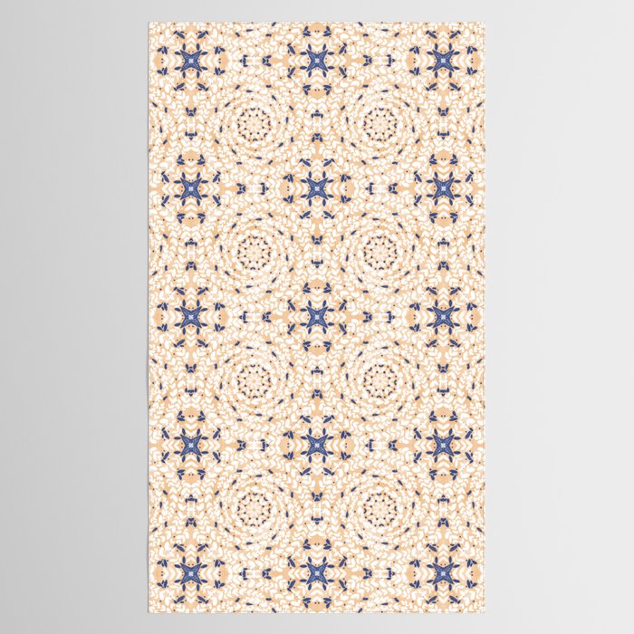 Pink Circular Nature Tiles PB Tablecloth Gallery Image 2