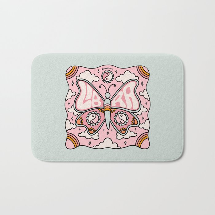 Libra Butterfly Bath Mat Gallery Image 1