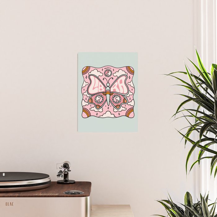 Libra Butterfly Poster Gallery Image 2