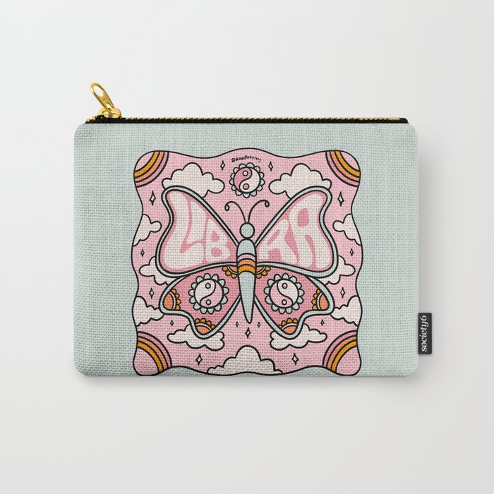 Libra Butterfly Carry All Pouch Gallery Image 1