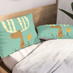 A moose ing Pillow Sham Gallery Image 2