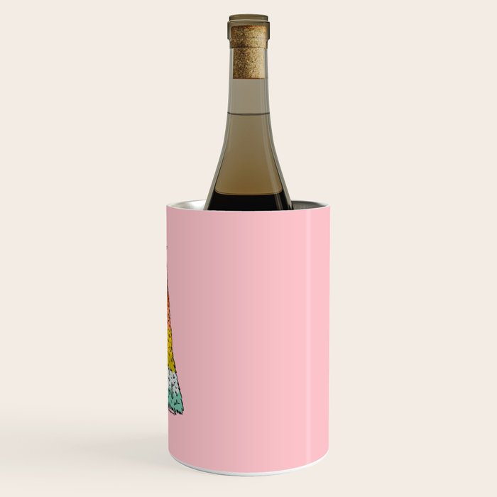Rainbow Christmas Tree Wine Chiller Gallery Image 3