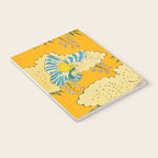 Butterflies on Flowers Vintage Japanese Botanical Print Notebook Gallery Image 3