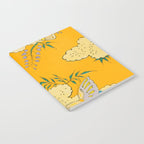 Butterflies on Flowers Vintage Japanese Botanical Print Notebook Gallery Image 2