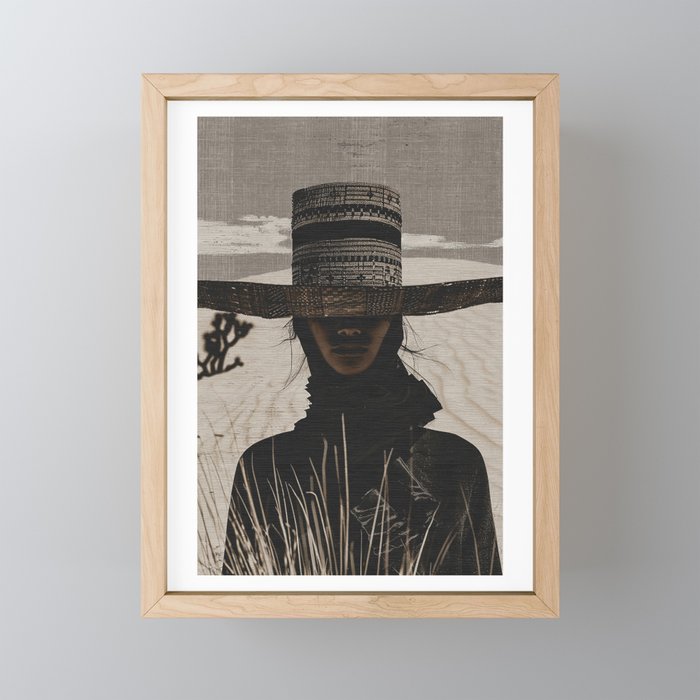 DESERT LADY Mini Art Print Gallery Image 1