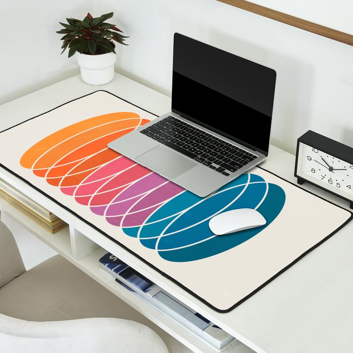 The Circles of Life Desk Mat Gallery Image 2