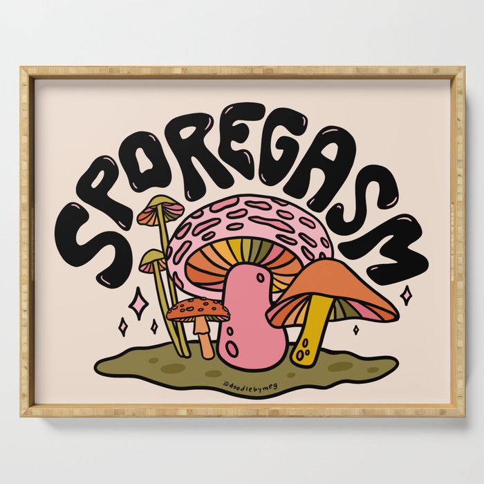 Sporegasm Serving Tray Gallery Image 1