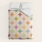 Colorful Festive Mid-Century Sparkles Comforter Gallery Image 6