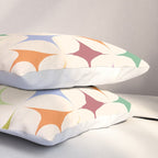 Colorful Festive Mid-Century Sparkles Pillow Sham Gallery Image 3