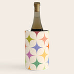 Colorful Festive Mid-Century Sparkles Wine Chiller Gallery Image 1