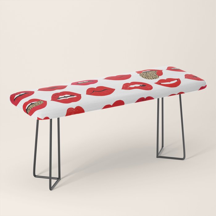 Leopard Lips of Love Bench Gallery Image 1