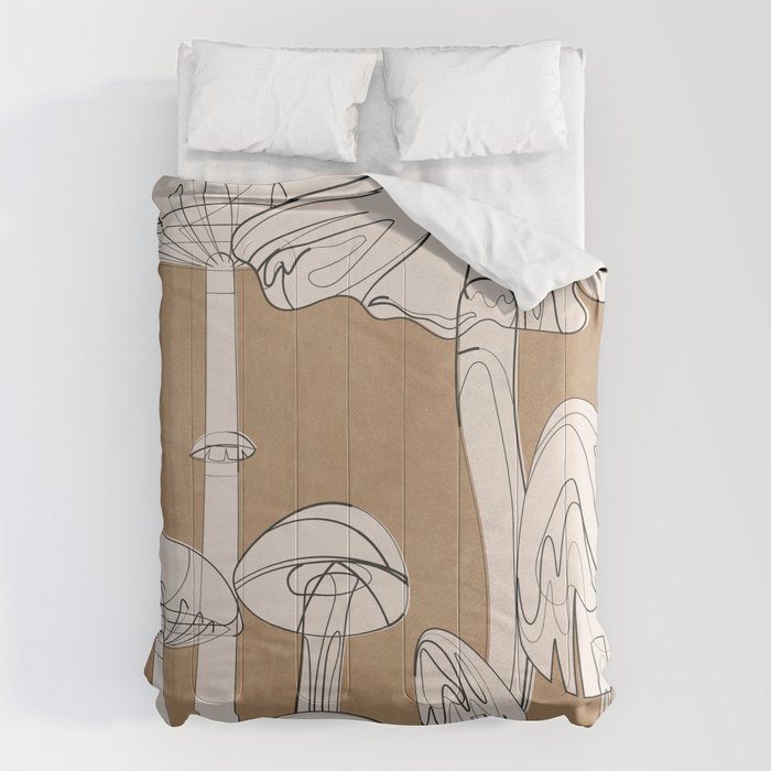 Abstract Mushrooms 13 Comforter Gallery Image 6