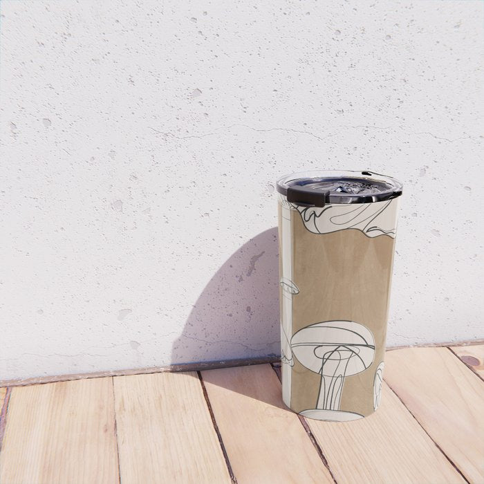 Abstract Mushrooms 13 Travel Mug Gallery Image 4